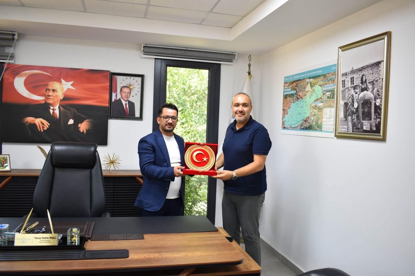 DSİ 20. Bölge Müdürlüğü Destek Hizmetleri Şube Müdürü Sayın Samet Burak ve Sosyal İşler Şefi Sayın Mehmet Ali Özkan'dan Ziyaret - 2